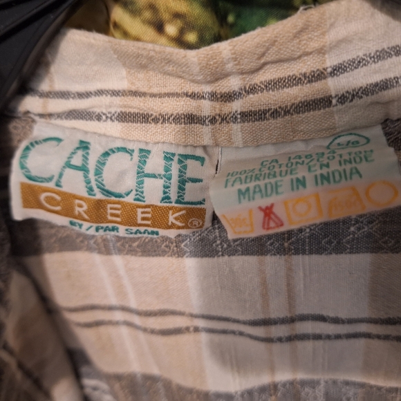 Cache Creek coarse cotton plaid - Picture 2 of 7